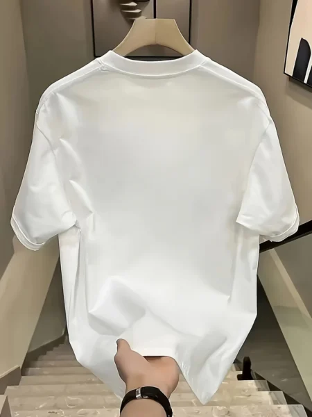 Men's Oversized 'DAY ONE' T-Shirt – Heavyweight Cotton, Streetwear Loose Fit