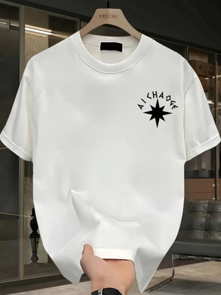 Men's Heavyweight 100% Cotton Viking T-Shirt – Oversized Fit