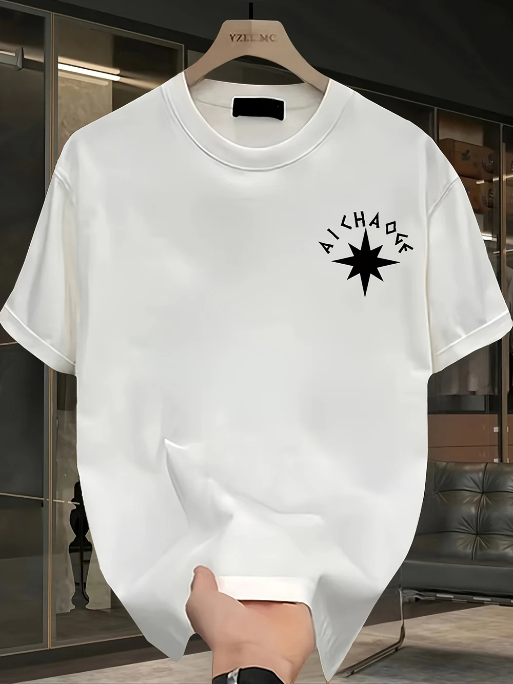 Men's Heavyweight 100% Cotton Viking T-Shirt – Oversized Fit