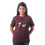 Panda Play with Love Women’s Tees T-Shirts