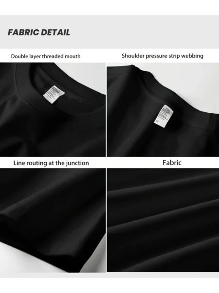 Men's Graphic Cotton Tee – Asymmetric Hem, Loose Fit Streetwear