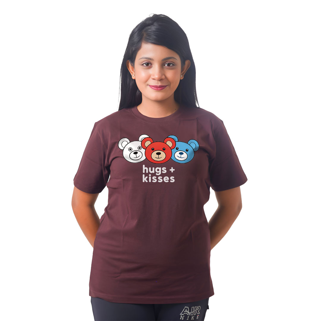 Face Panda Women’s Tees T-Shirts