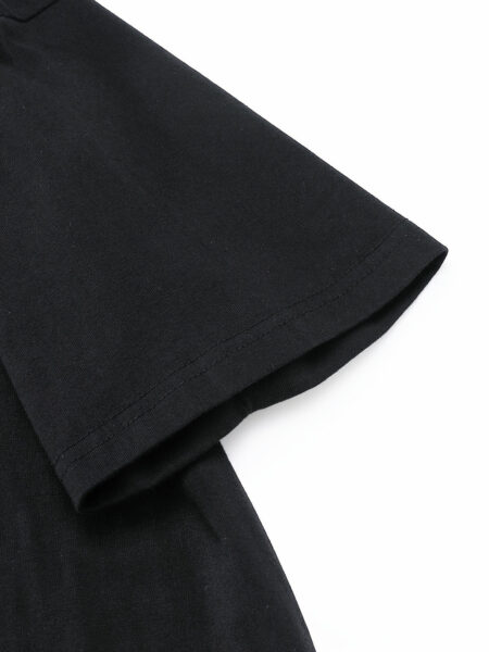 Men's Black Graphic T-Shirt – NICE Back Print, Streetwear Style