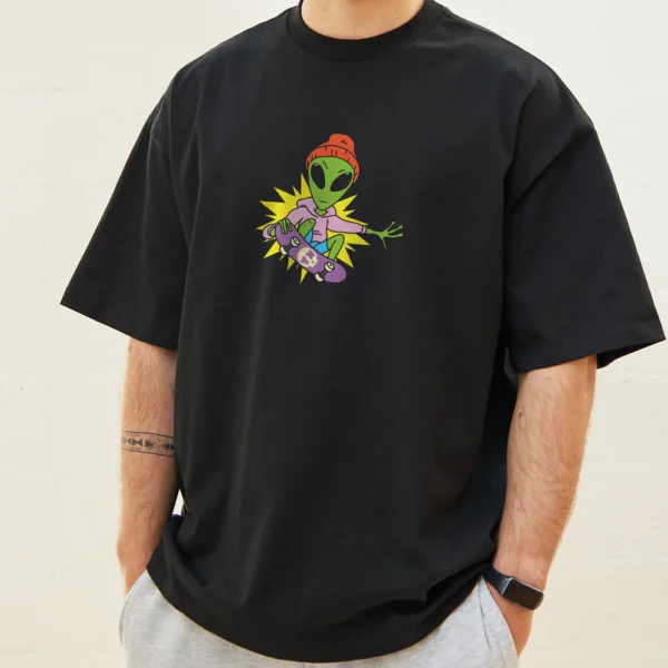 Alien Skate Oversized Tee
