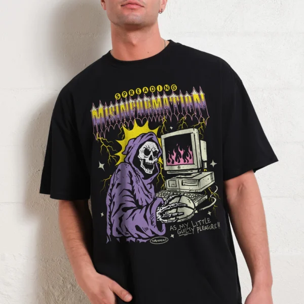 Spreading Misinformation Oversized Tee