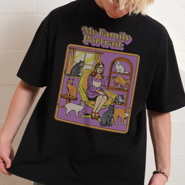 My Family Portrait Oversized Tee