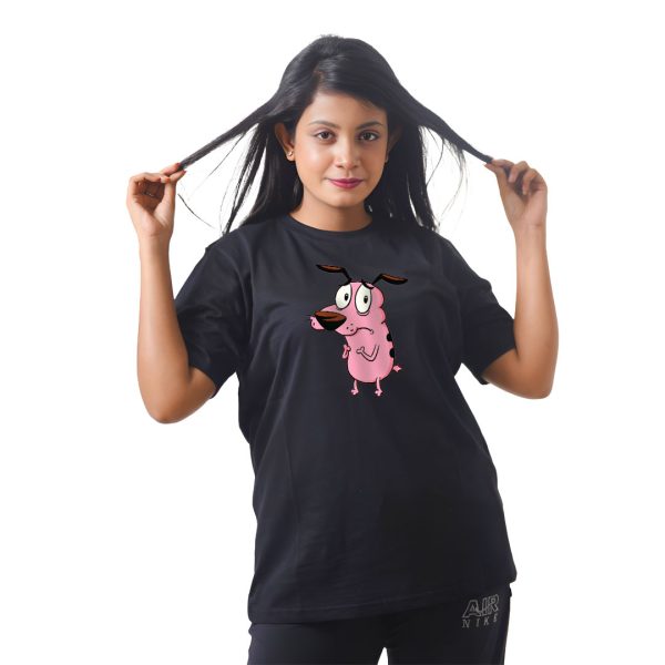 Courage the Cowardly Dog Women’s Tees T-Shirts