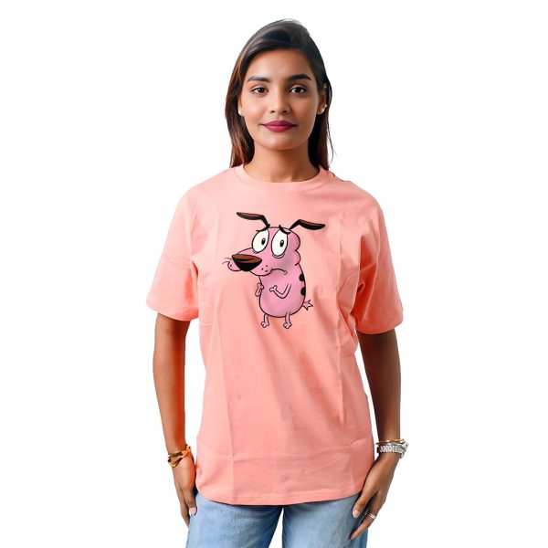 Courage the Cowardly Dog Women’s Tees T-Shirts