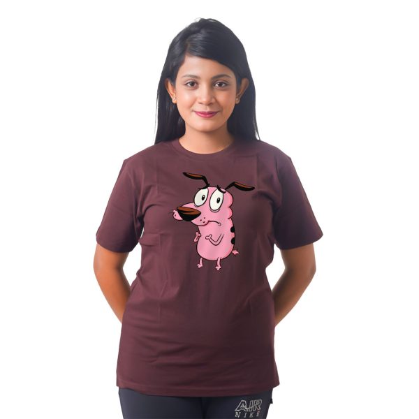 Courage the Cowardly Dog Women’s Tees T-Shirts