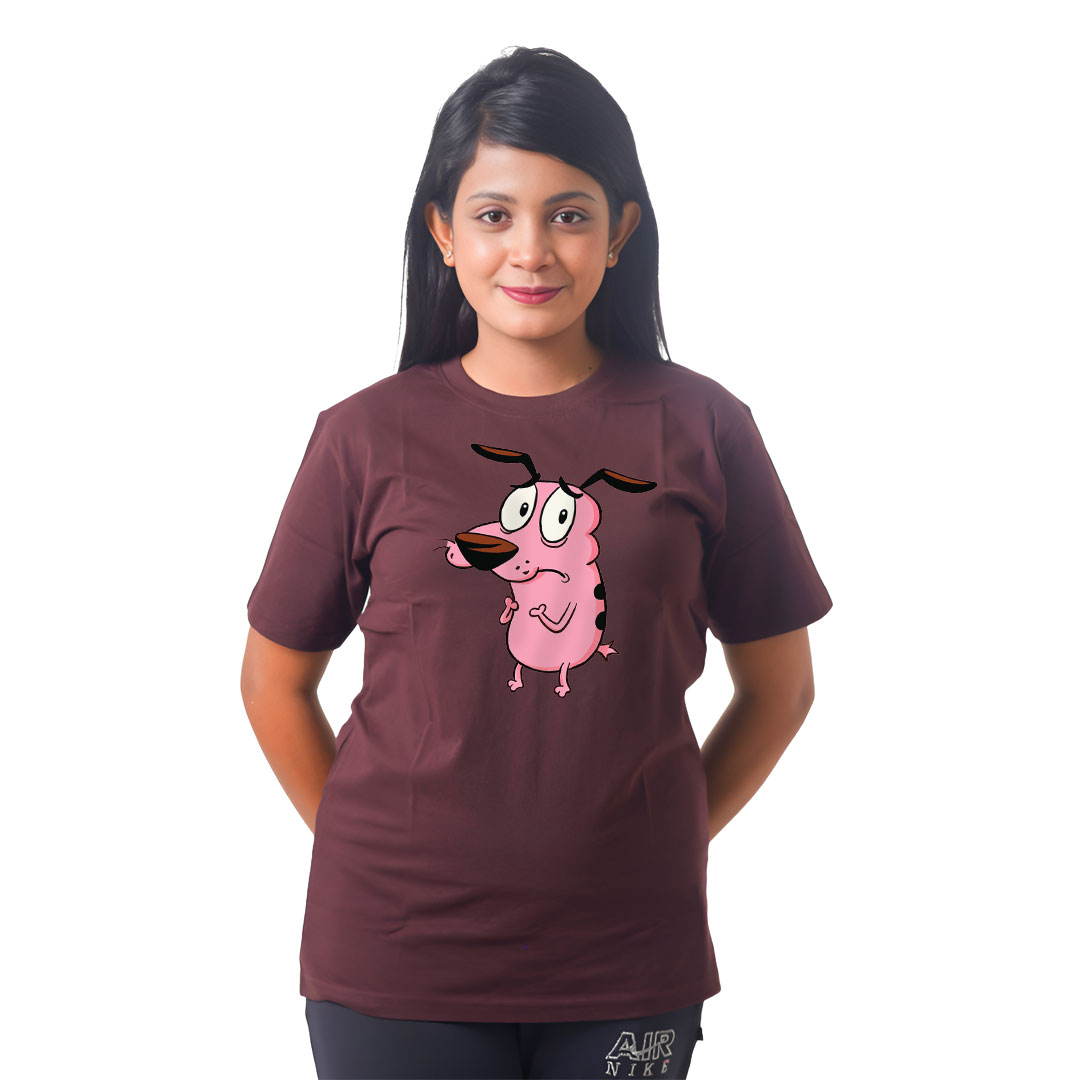 Courage the Cowardly Dog Women’s Tees T-Shirts