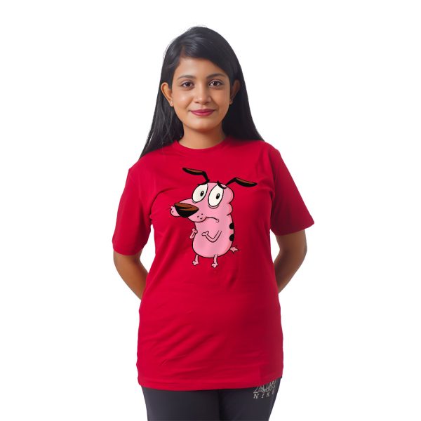 Courage the Cowardly Dog Women’s Tees T-Shirts