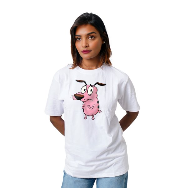 Courage the Cowardly Dog Women’s Tees T-Shirts