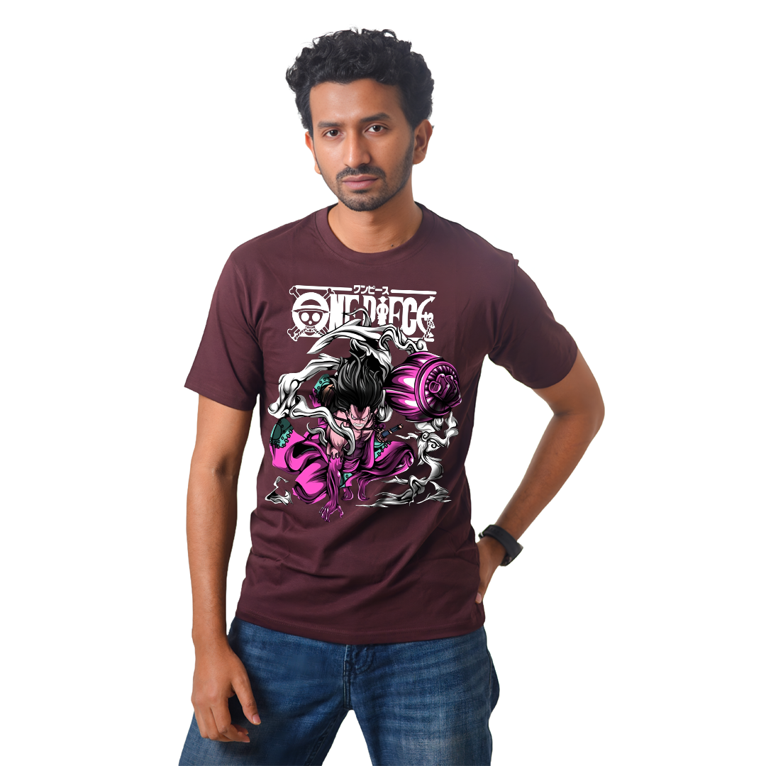 Courage Loneliness – Anime Premium Half Sleeve T-Shirty
