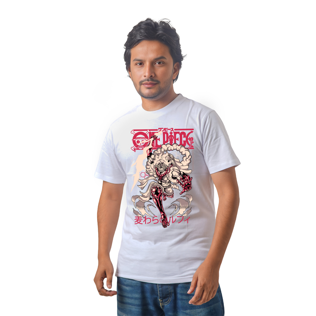 Anime Premium Half Sleeve T-Shirty - Gohan Super Saiyan Energy