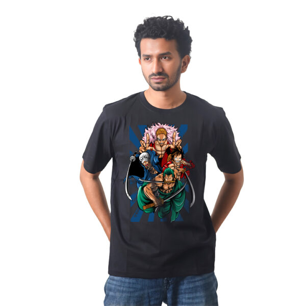Anime Premium Half Sleeve T-Shirty - Gohan vs Piccolo
