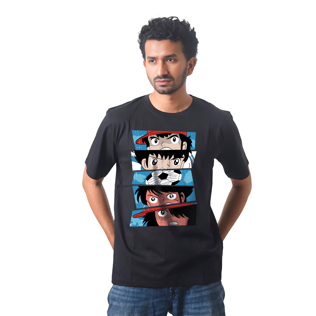 Anime Premium Half Sleeve T-Shirty - Gon Freecss ar Killua Zoldyck