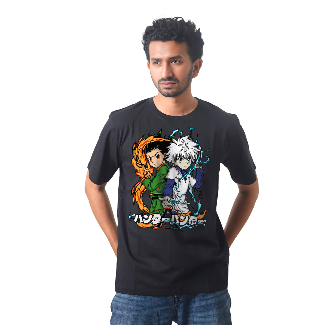 Anime Premium Half Sleeve T-Shirty - Hunter x Hunter
