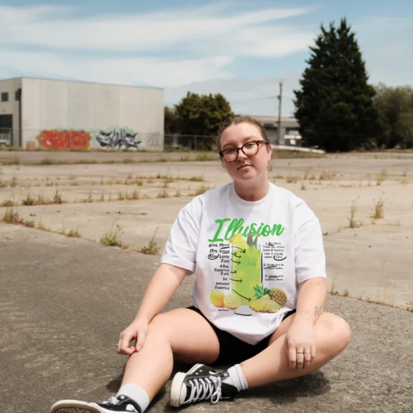 Illusion Oversized Tee