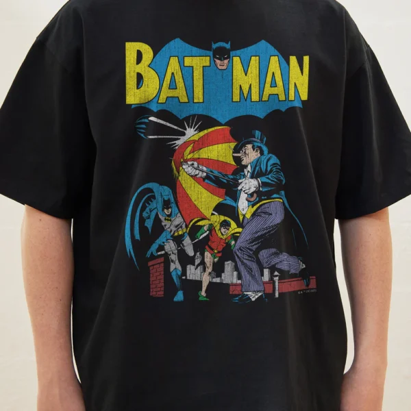 Batman & Robin vs The Penguin Oversized Tee