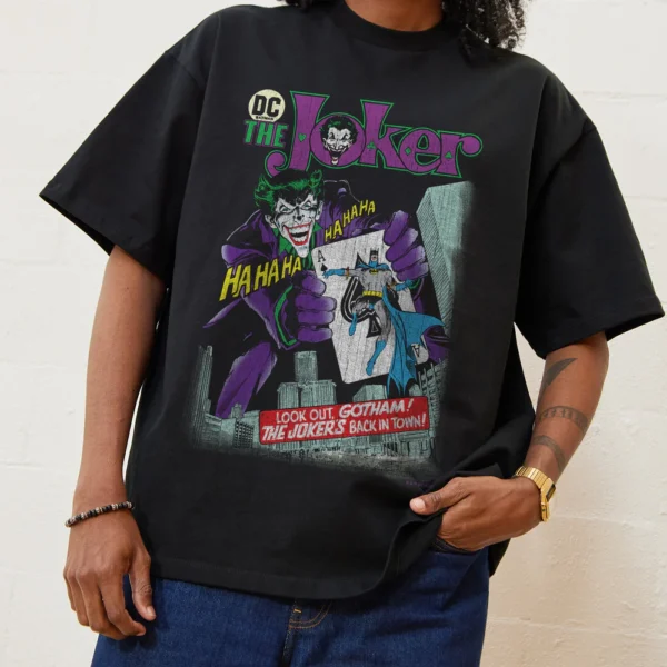 The Joker's Back in Town Oversized Tee