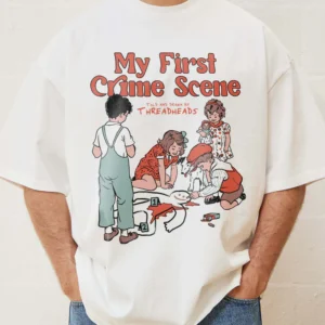 My First Crime Scene Oversized Tee