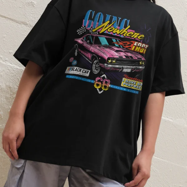 Going Nowhere Fast Oversized Tee