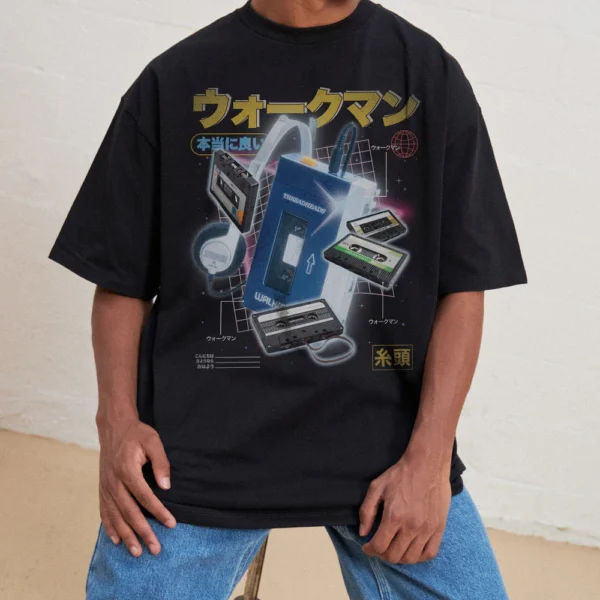 Japanese Walkman Oversized Tee