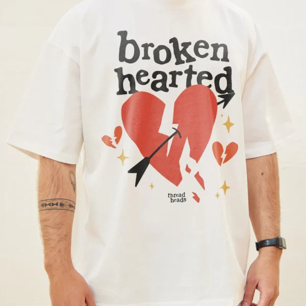 Broken Hearted Oversized Tee