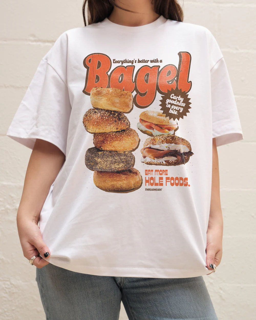 Everything's Better with a Bagel Oversized Tee