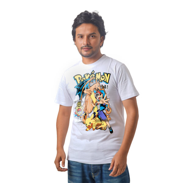 Anime Premium Half Sleeve T-Shirty - Pokémon