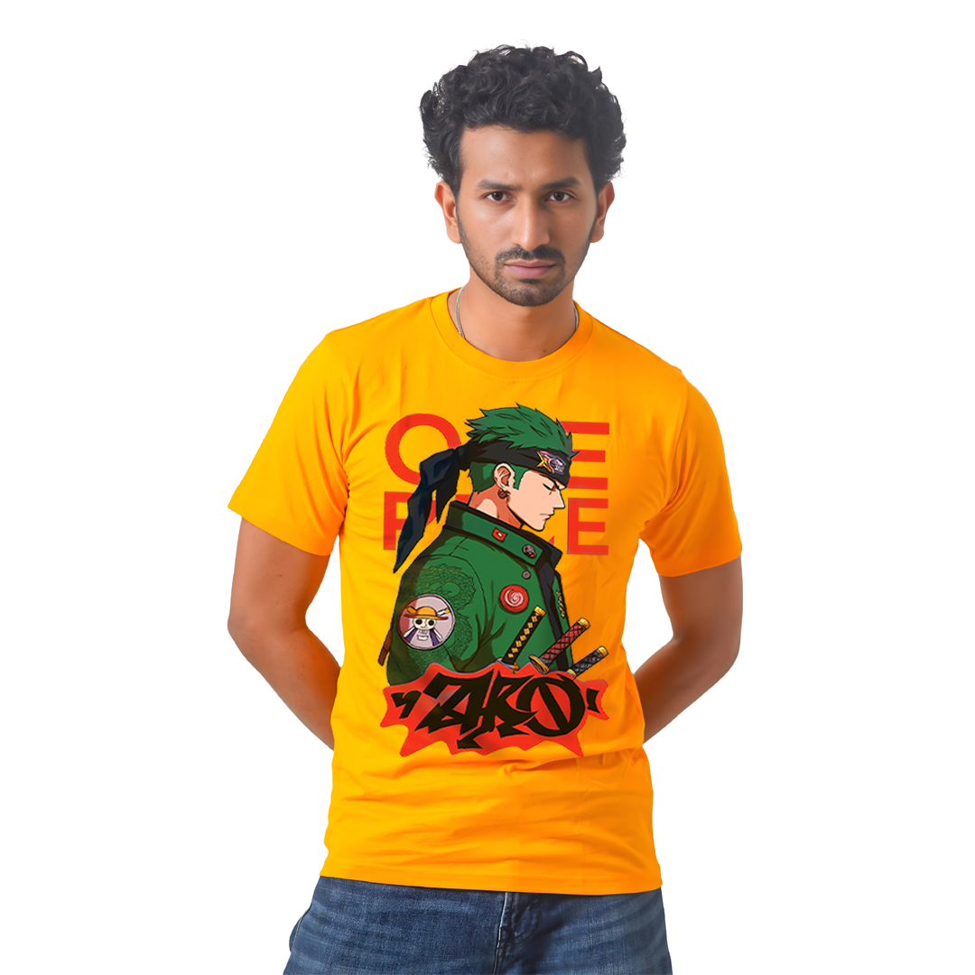 Anime Hero Character – Anime Premium Half Sleeve T-Shirt