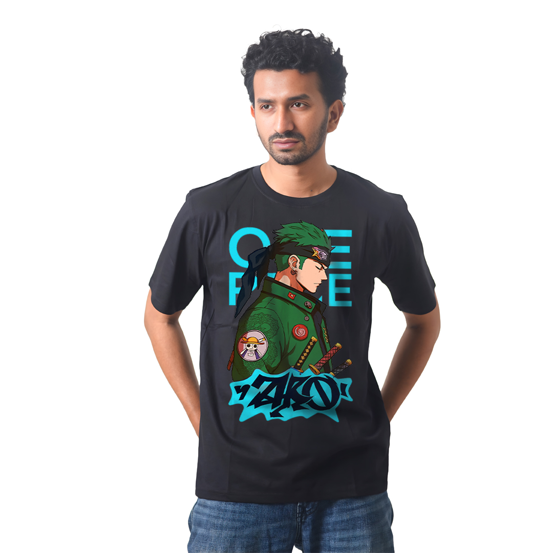 Anime Premium Half Sleeve T-Shirty - anime hero character