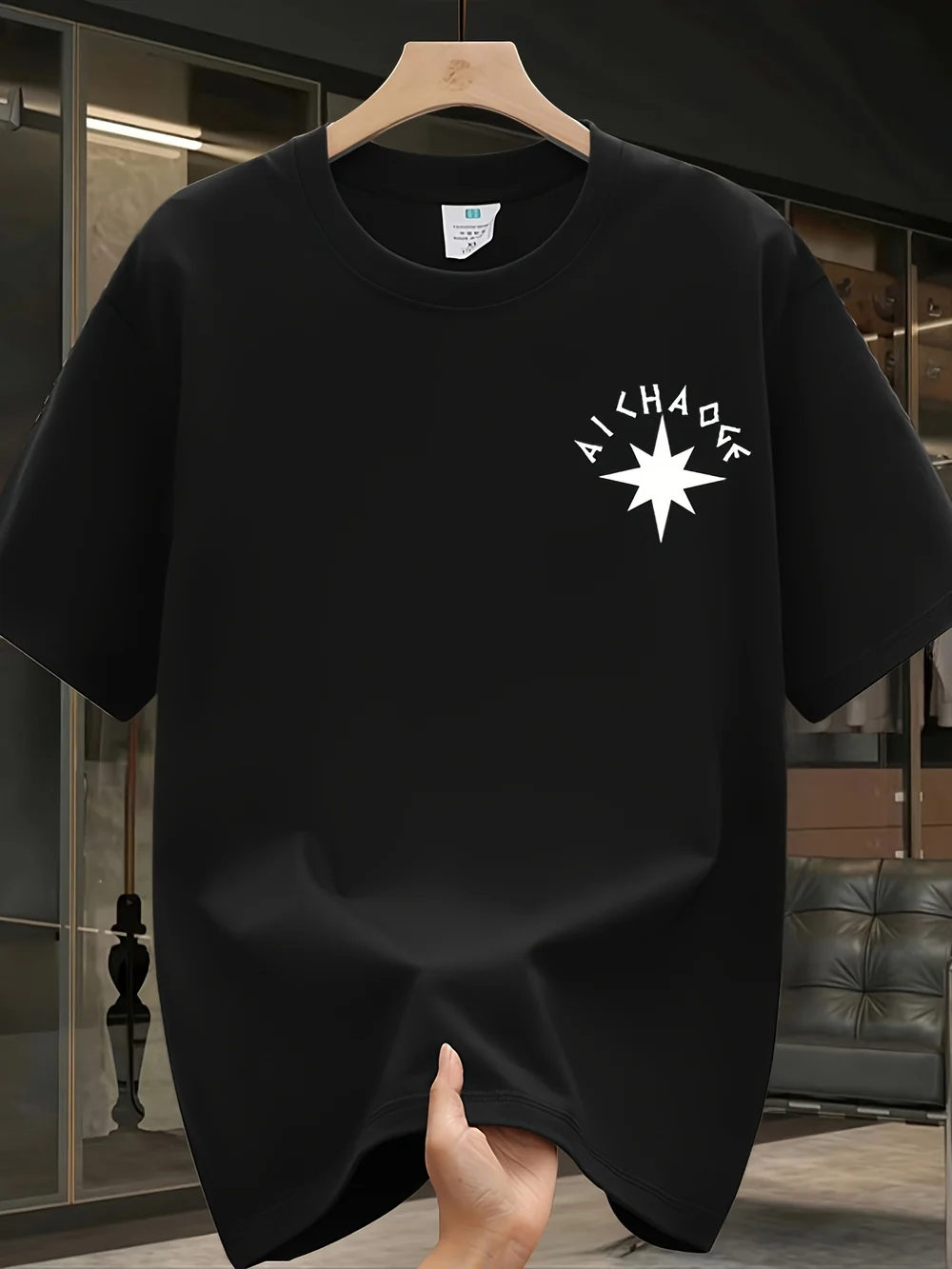 Men's Heavyweight 100% Cotton Viking T-Shirt – Oversized Fit