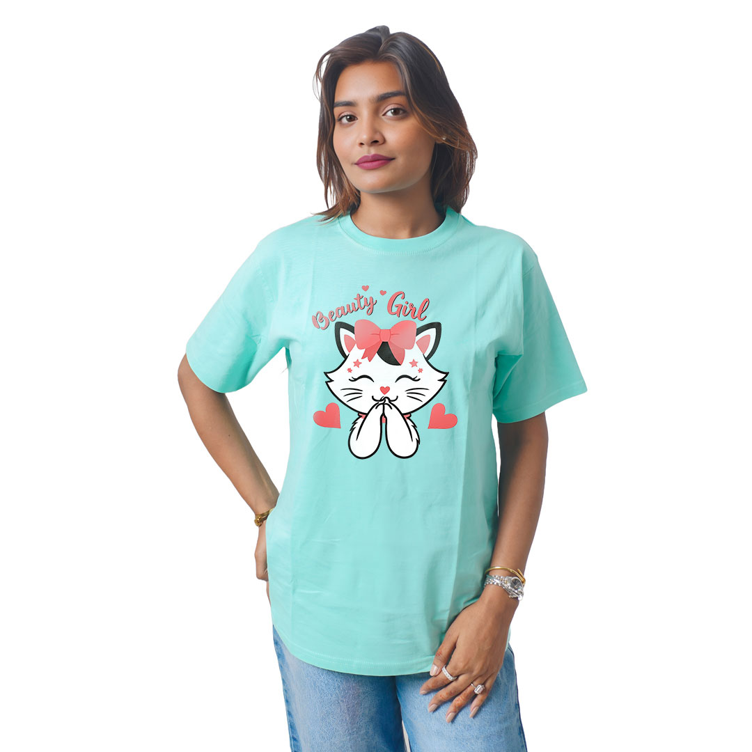 Beauty Girl Women’s Tees T-Shirts