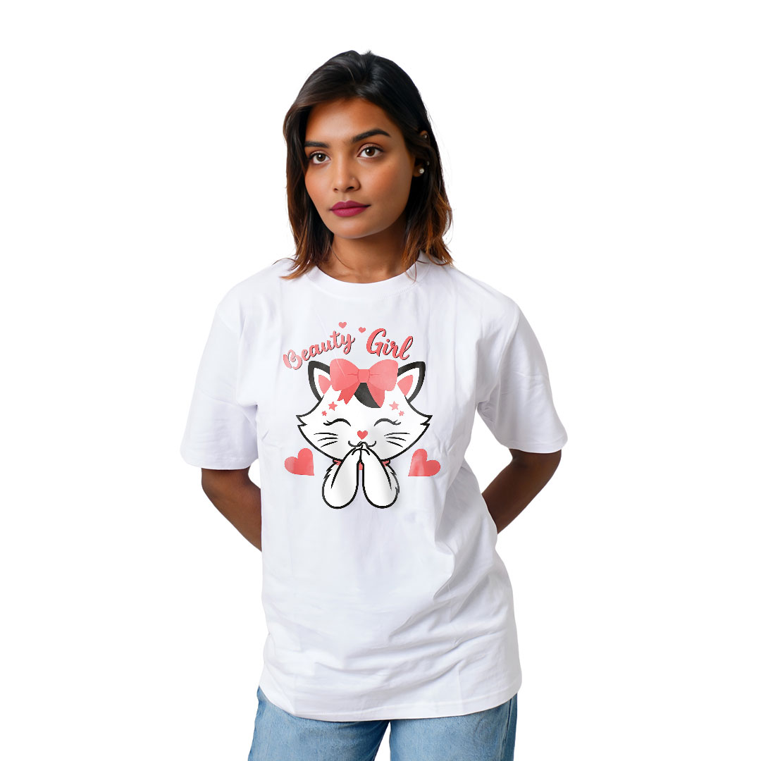 Beauty Girl Women’s Tees T-Shirts