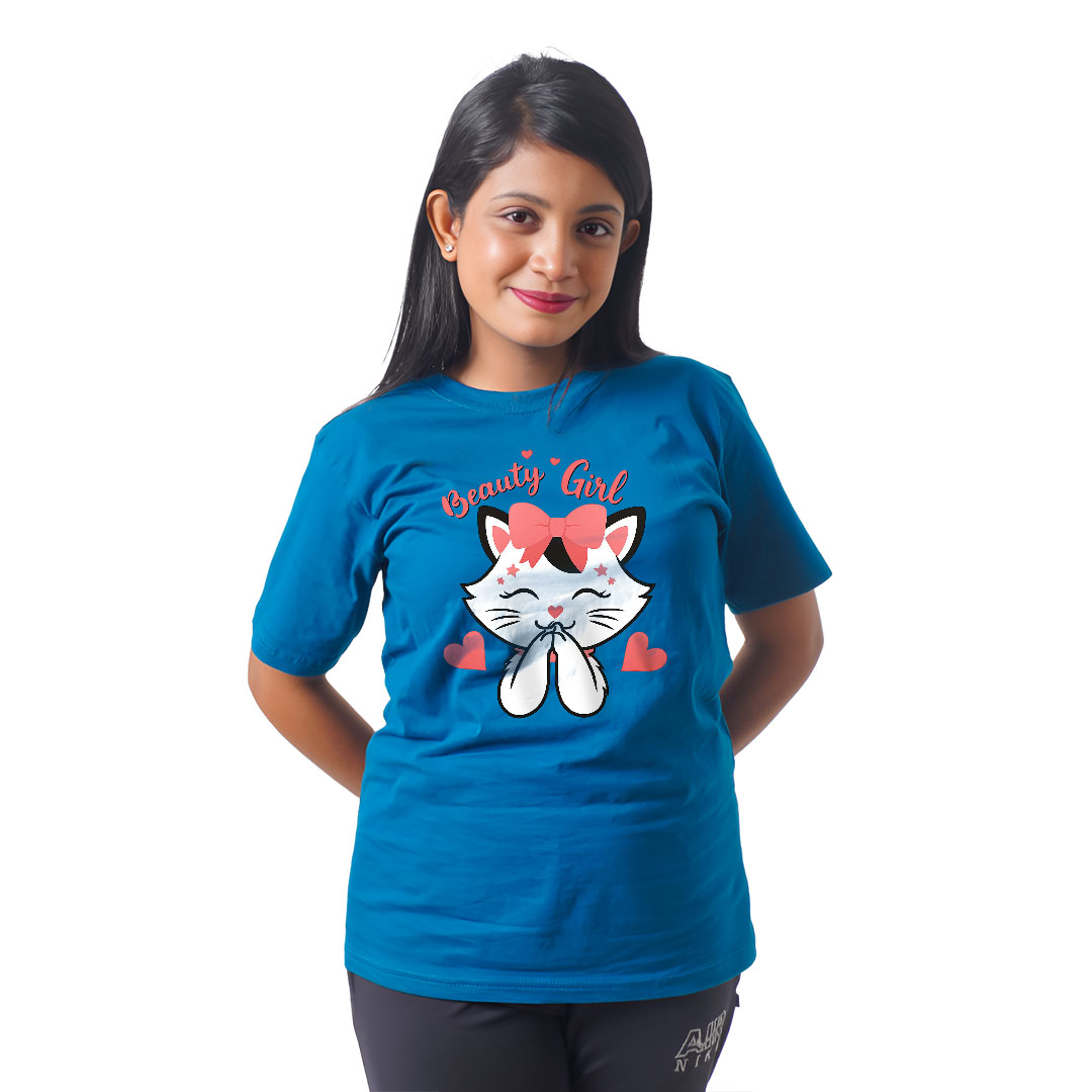 Beauty Girl Women’s Tees T-Shirts