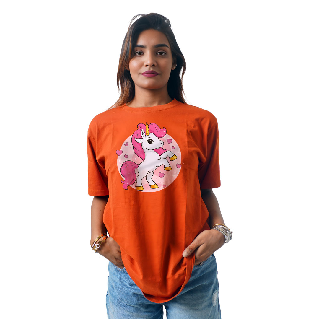 Colorful Horses Women’s Tees T-Shirts