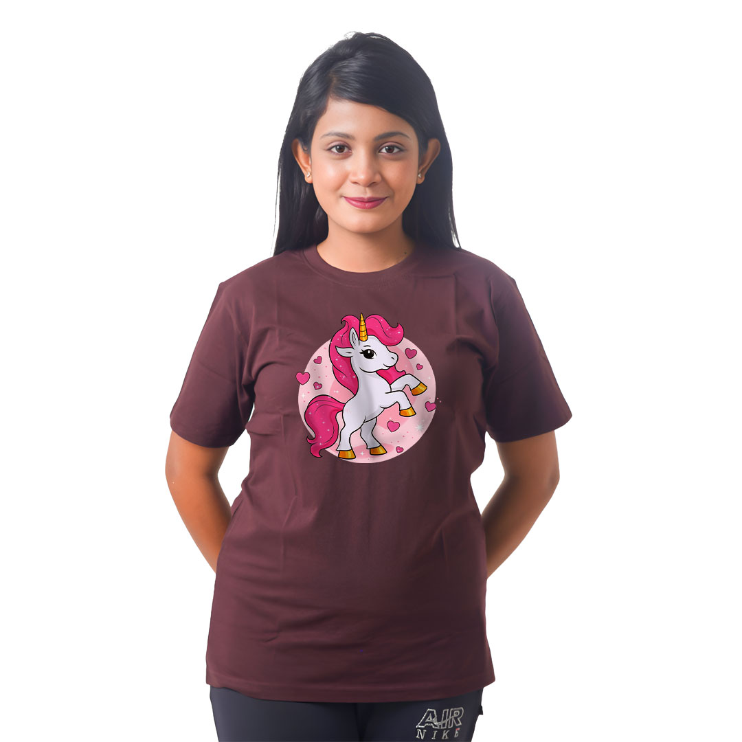 Colorful Horses Women’s Tees T-Shirts