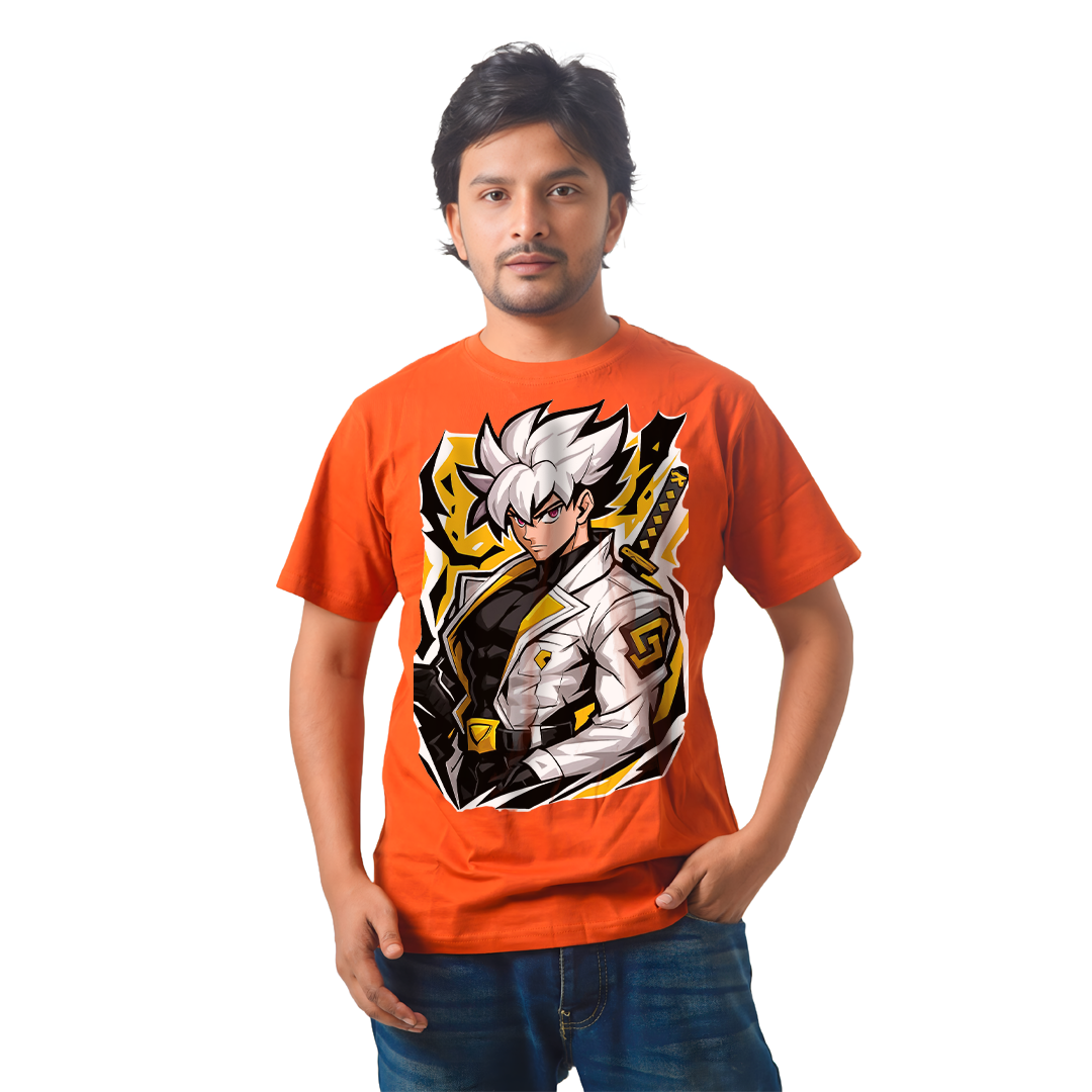 Dragon Ball Saiyan – Anime Premium Half Sleeve T-Shirty