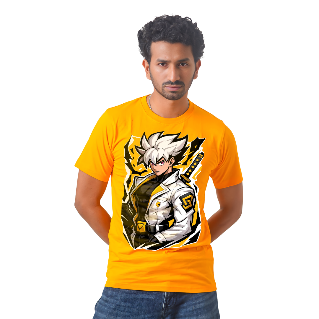 Dragon Ball Saiyan – Anime Premium Half Sleeve T-Shirty