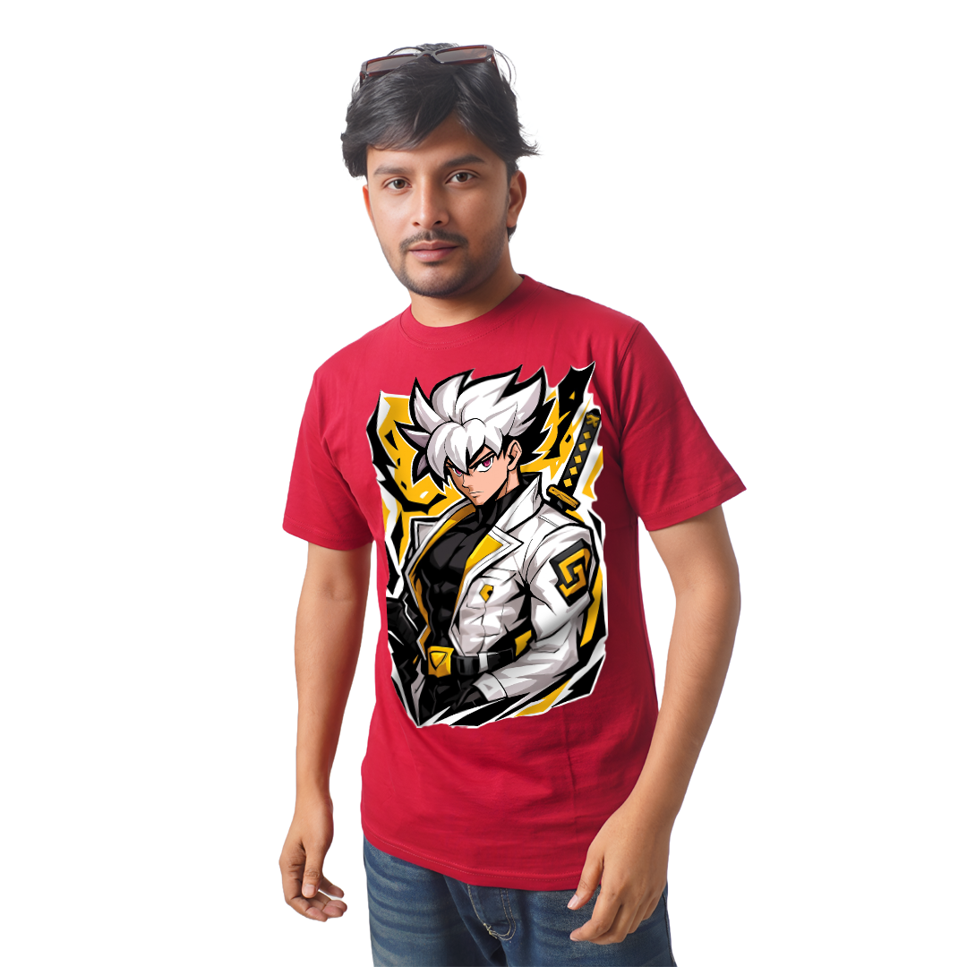 Dragon Ball Saiyan – Anime Premium Half Sleeve T-Shirty