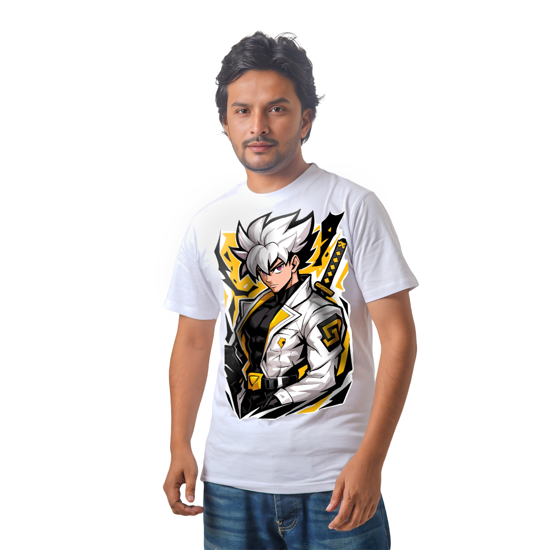 Dragon Ball Saiyan – Anime Premium Half Sleeve T-Shirty
