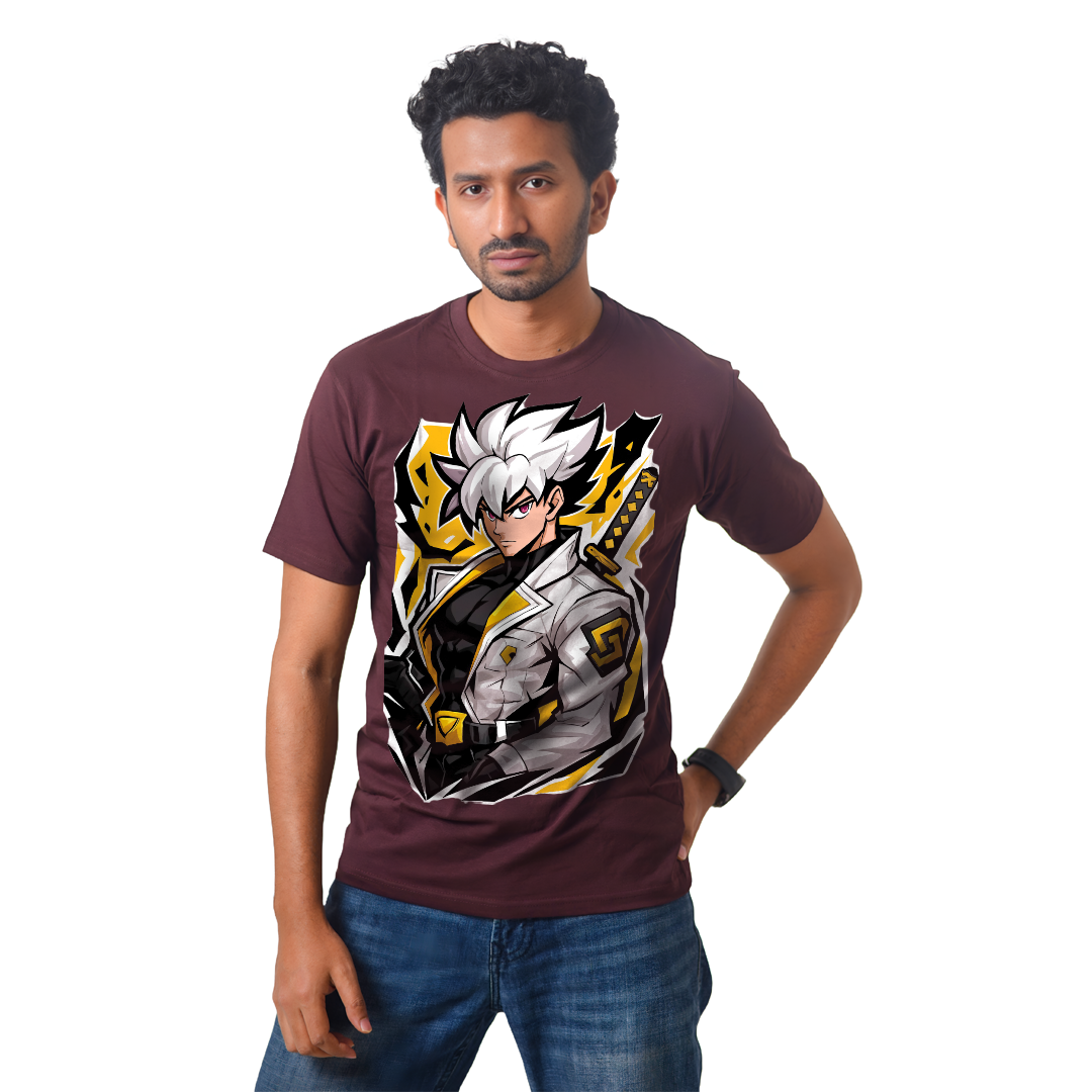 Dragon Ball Saiyan – Anime Premium Half Sleeve T-Shirty