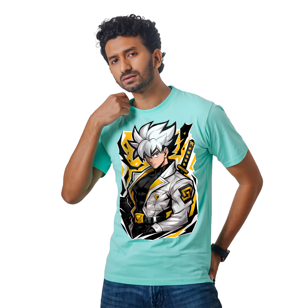 Dragon Ball Saiyan – Anime Premium Half Sleeve T-Shirty