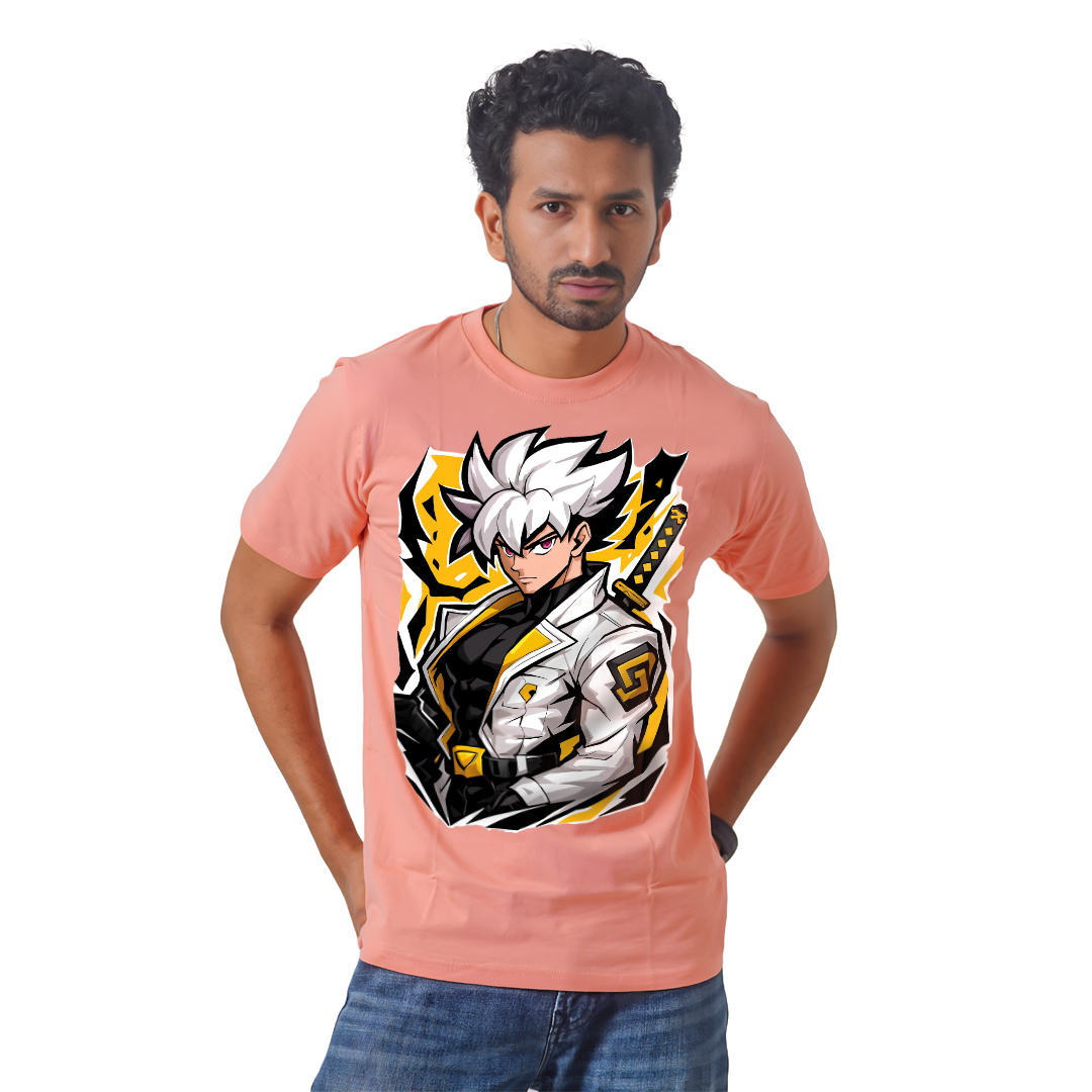 Dragon Ball Saiyan – Anime Premium Half Sleeve T-Shirty