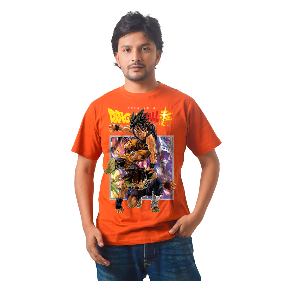 Dragon Ball Super Heros – Anime Premium Half Sleeve T-Shirty