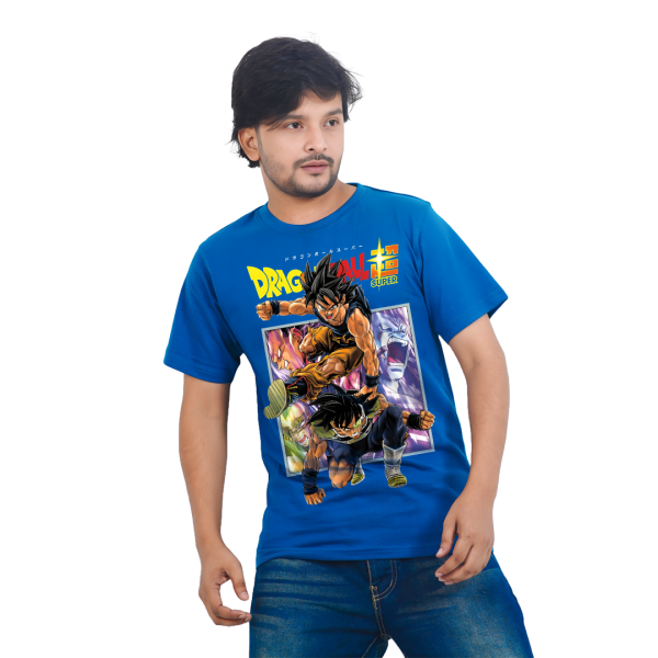 Dragon Ball Super Heros – Anime Premium Half Sleeve T-Shirty