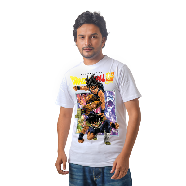 Dragon Ball Super Heros – Anime Premium Half Sleeve T-Shirty