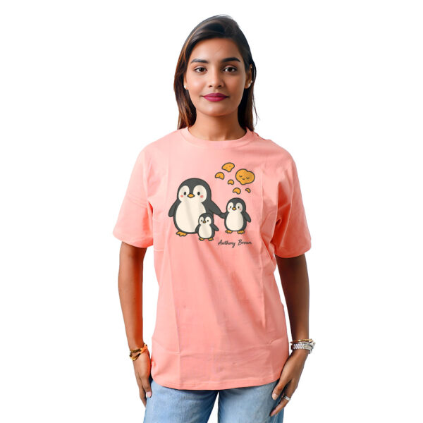 Family Penguin Women’s Tees T-Shirts