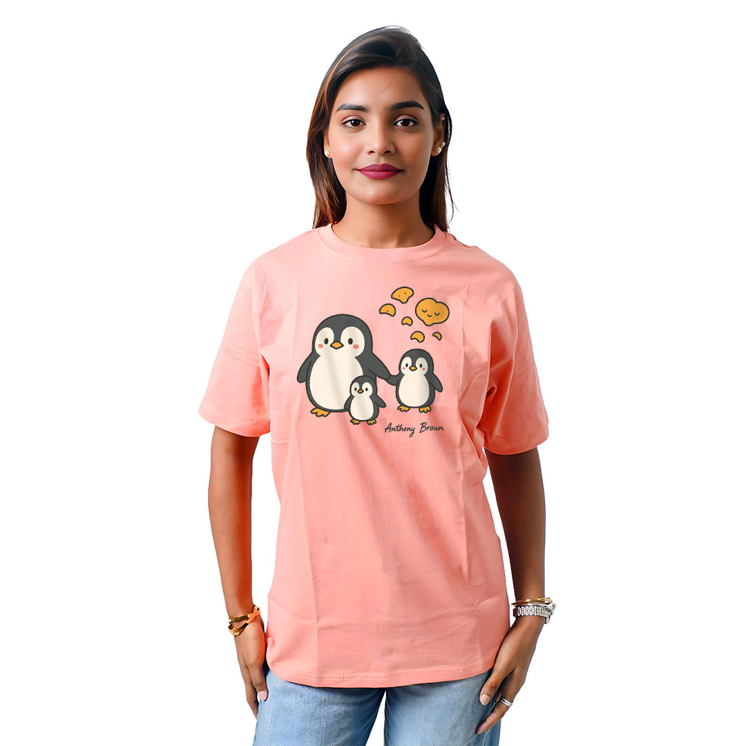 Family Penguin Women’s Tees T-Shirts